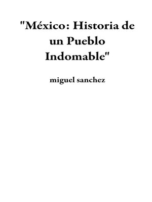 cover image of "México